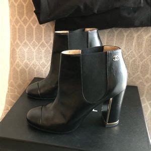 chanel inspired booties